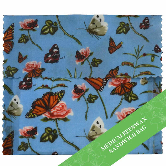 버터 플라이 스카이 - 미디엄 샌드위치 백 🌿